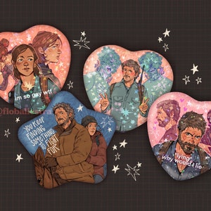 The Last of Us // Sparkly Buttons