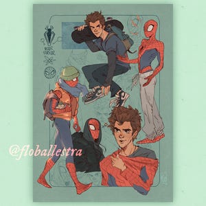Peter Parker: Niesamowity Spiderman - wydruk artystyczny