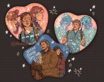 The Last of Us // Sparkly Buttons