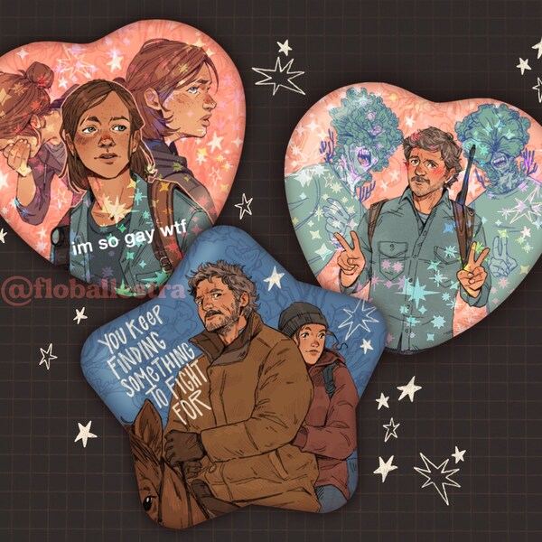 The Last of Us // Sparkly Buttons