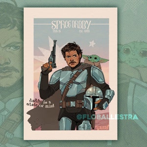 Space Daddy - Art Print