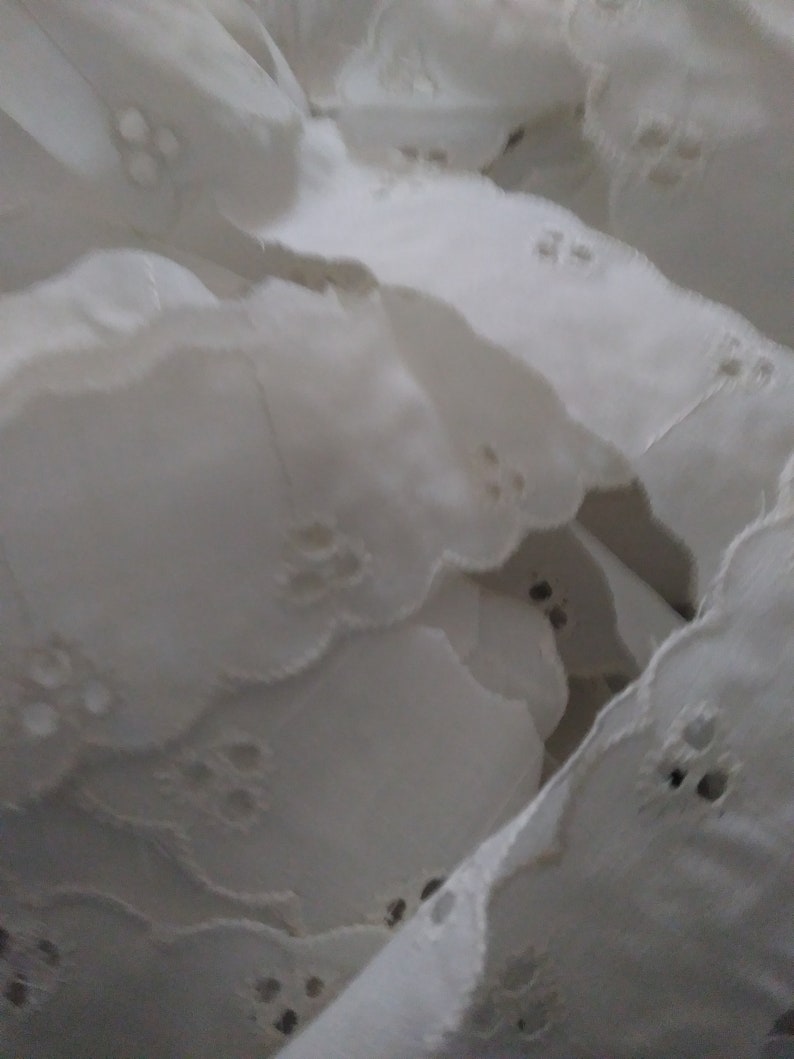 Vintage Cotton Lace Trim 1 Wide