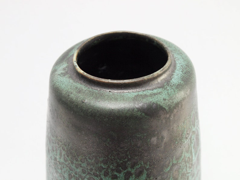 Fantastic huge ALBERT KIESSLING Vase Midcentury East German Studio Ceramic Hand Made Vintage GDR
