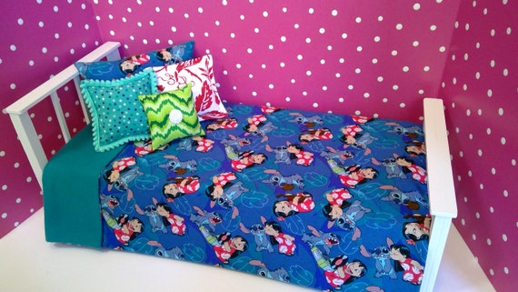 Lilo And Stitch 5 Piece 18 Inch Doll Bedding Set