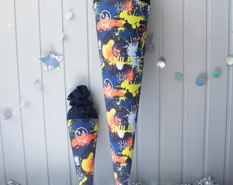 School and teen cone graffiti | School cone for children starting school - fabric candy cone