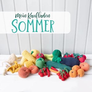 Magasin d'été fruits et légumes au crochet image 1