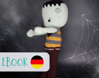 Crochet Franky Frankenstein Doll eBook