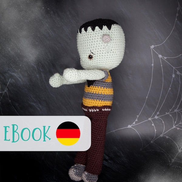 Crochet Franky Frankenstein Doll eBook