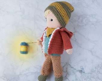 eBook: Outfit "Lichterkind" for dress-up doll Toni - Crochet Amigurumi