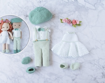 eBook: Tenue "Midsommar" pour poupée à habiller Toni - Crochet Amigurumi