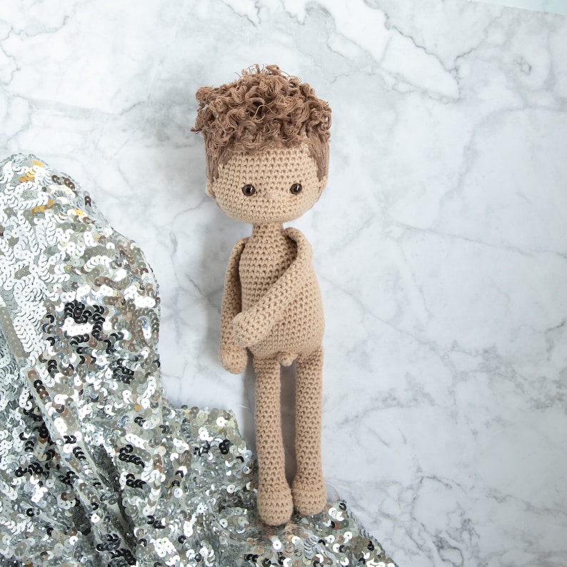 eBook: Crochet dress-up doll Toni girl & boy image 9