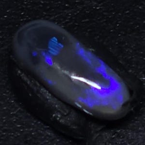 0.73 Carat Lightning Ridge Dark Opal Bullet Cabochon for Custom Jewelry Settings