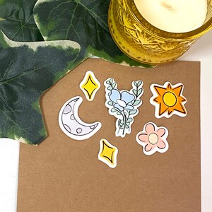 Sun and Moon Mini Sticker Pack