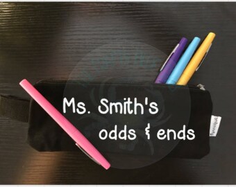 Customizeable Pencil/Pen Pouch