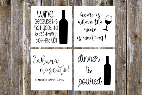 Wein Sprüche Svg Kommerzielle Nutzung Etsy