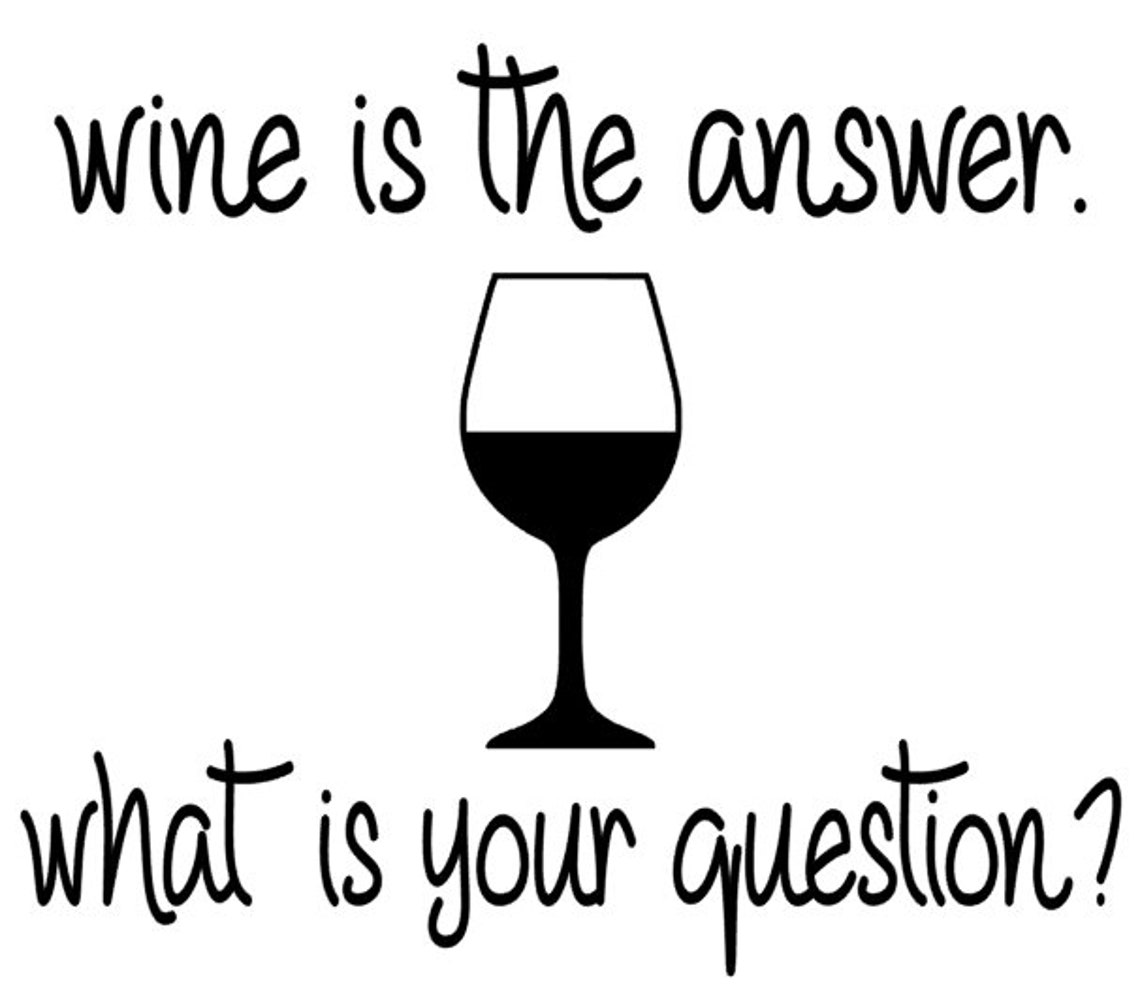 Wein Sprüche 2 SVG Satz von 4 Kommerzielle Nutzung Etsy