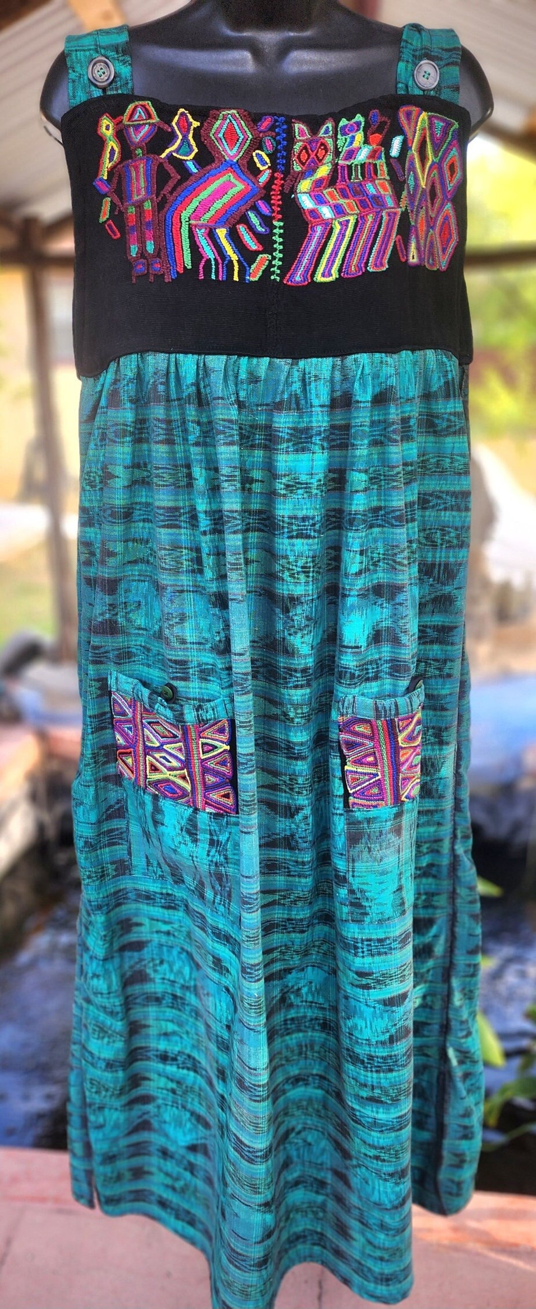 HUIPIL DRESS 2 Sep23 Size Large To1x Etsy