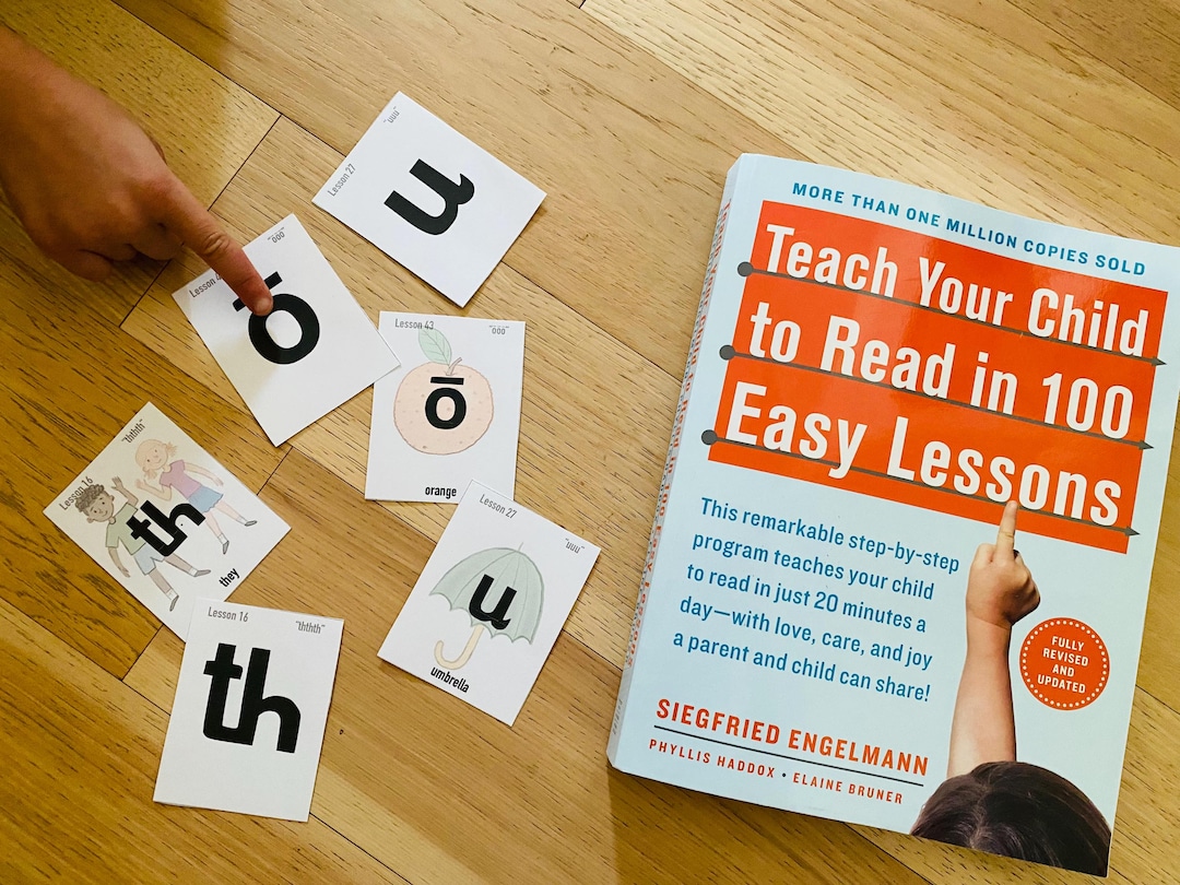 Teach Your Child to Read in 100 Easy Lessons PRINTABLE Illustrated ...
