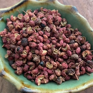 Organic Sichuan Peppercorn | Culinary Spice | Chinese | Szechuan | Warming Mala Spice | Prickly Ash | Cooking | Foodie Gift | Kitchen Magic