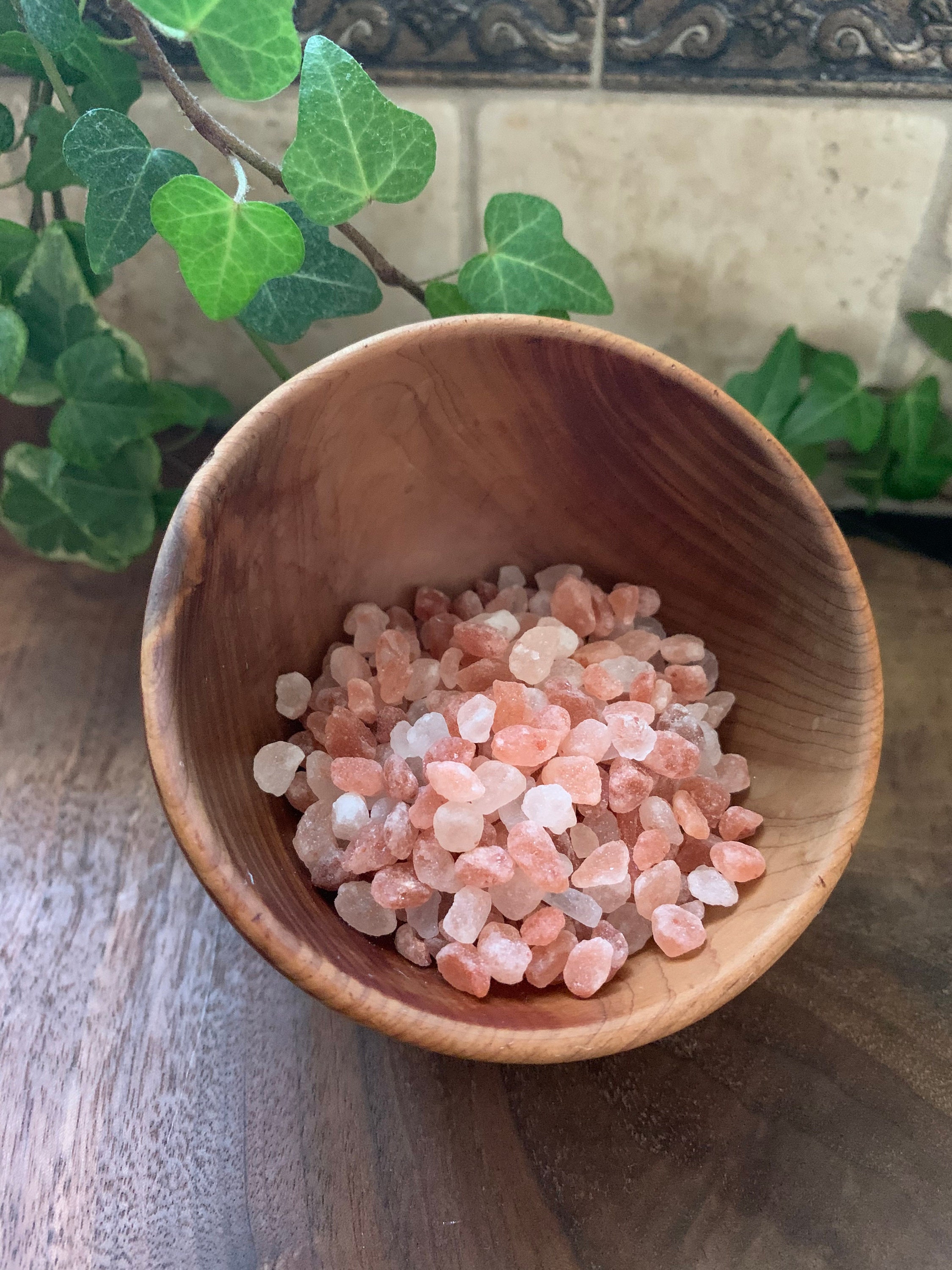 Himalayan Pink Salt Crystals Coarse Pink Salt Ritual Etsy