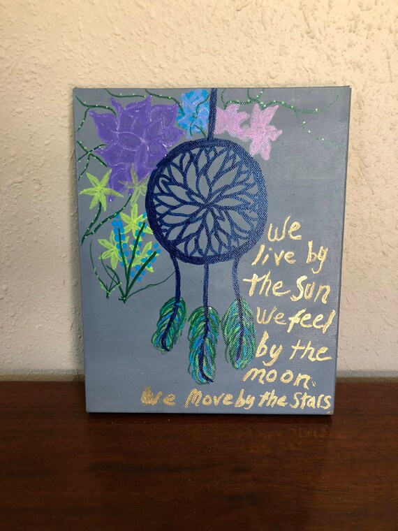 Dream Catcher With Quote Etsy