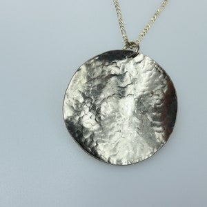 simply  titanium/sterling silver chain necklace &quot;luna&quot;