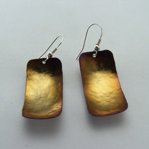 earrings made of titanium and silver image 4