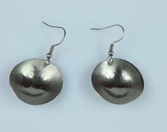 titanium earrings "circle"