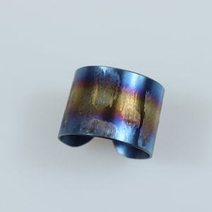 ring made of titanium &quot;spectrum&quot;