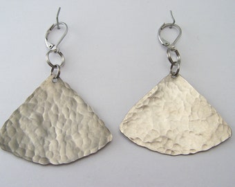 titanium earrings "quadrant"