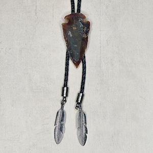 Stylish Arrowhead Bolo Tie String for Men and Women Cowboy Wedding Western Gift Arrowhead Bolo String neck tie Bolo Tie Wedding neck Tie