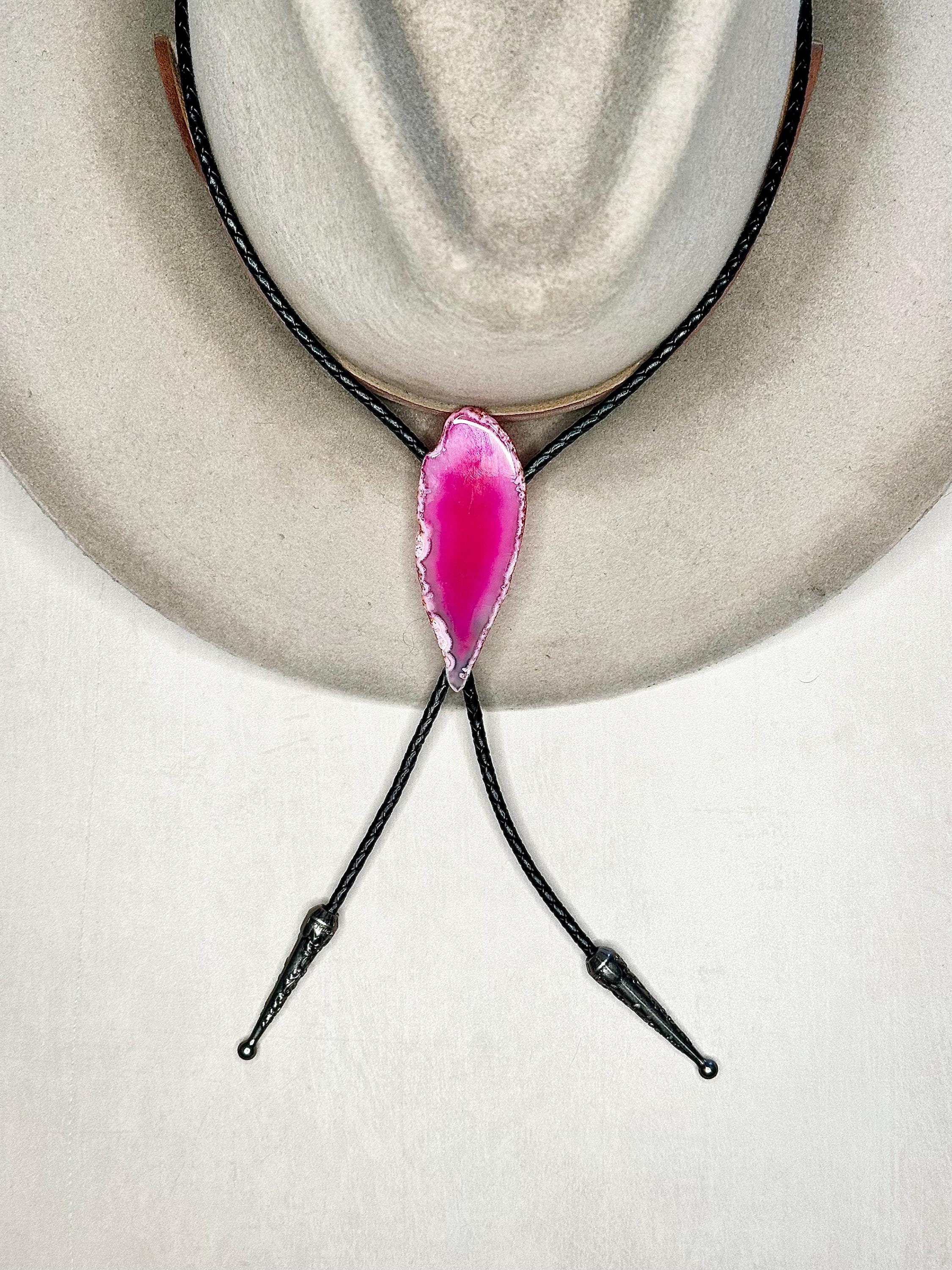 Agate Slice Bolo Tie - Etsy