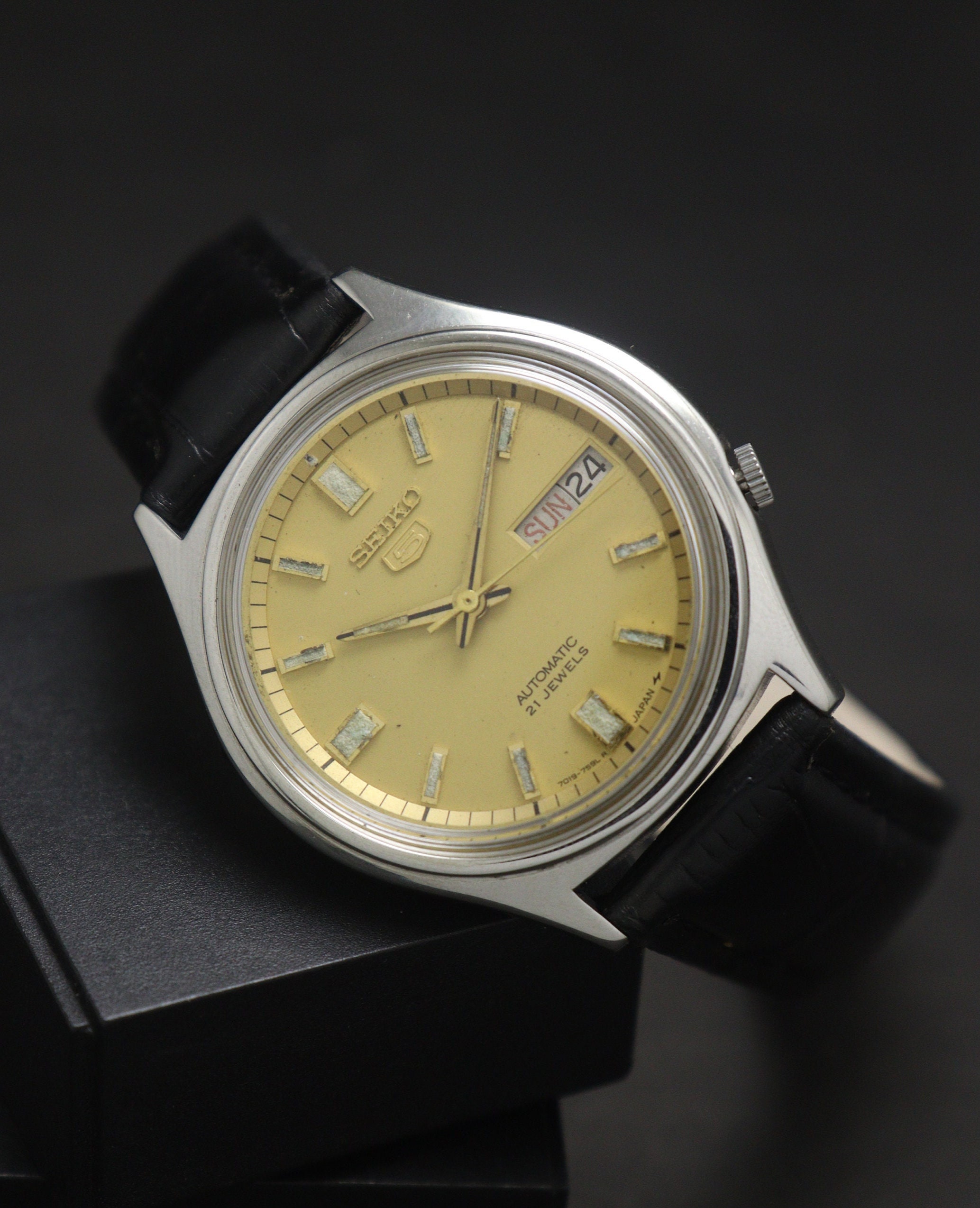 Authentic Seiko 5 Automatic Movement 7019-8180 Japan Made - Etsy