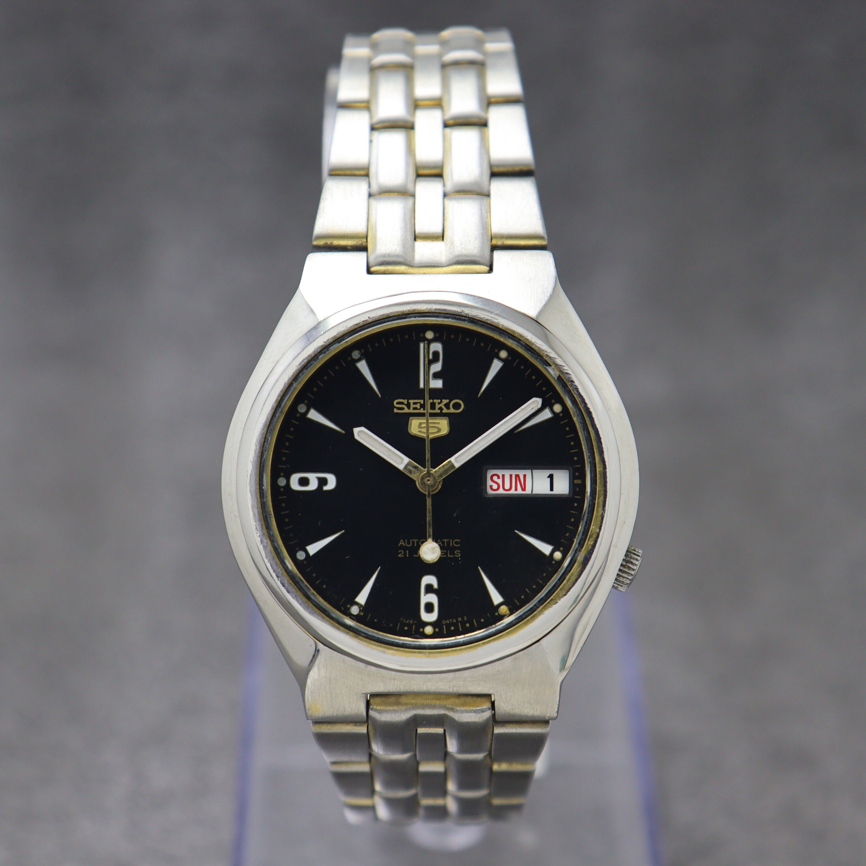 90's Authentic Seiko 5 Automatic 7S2601T0 Japan Made Etsy