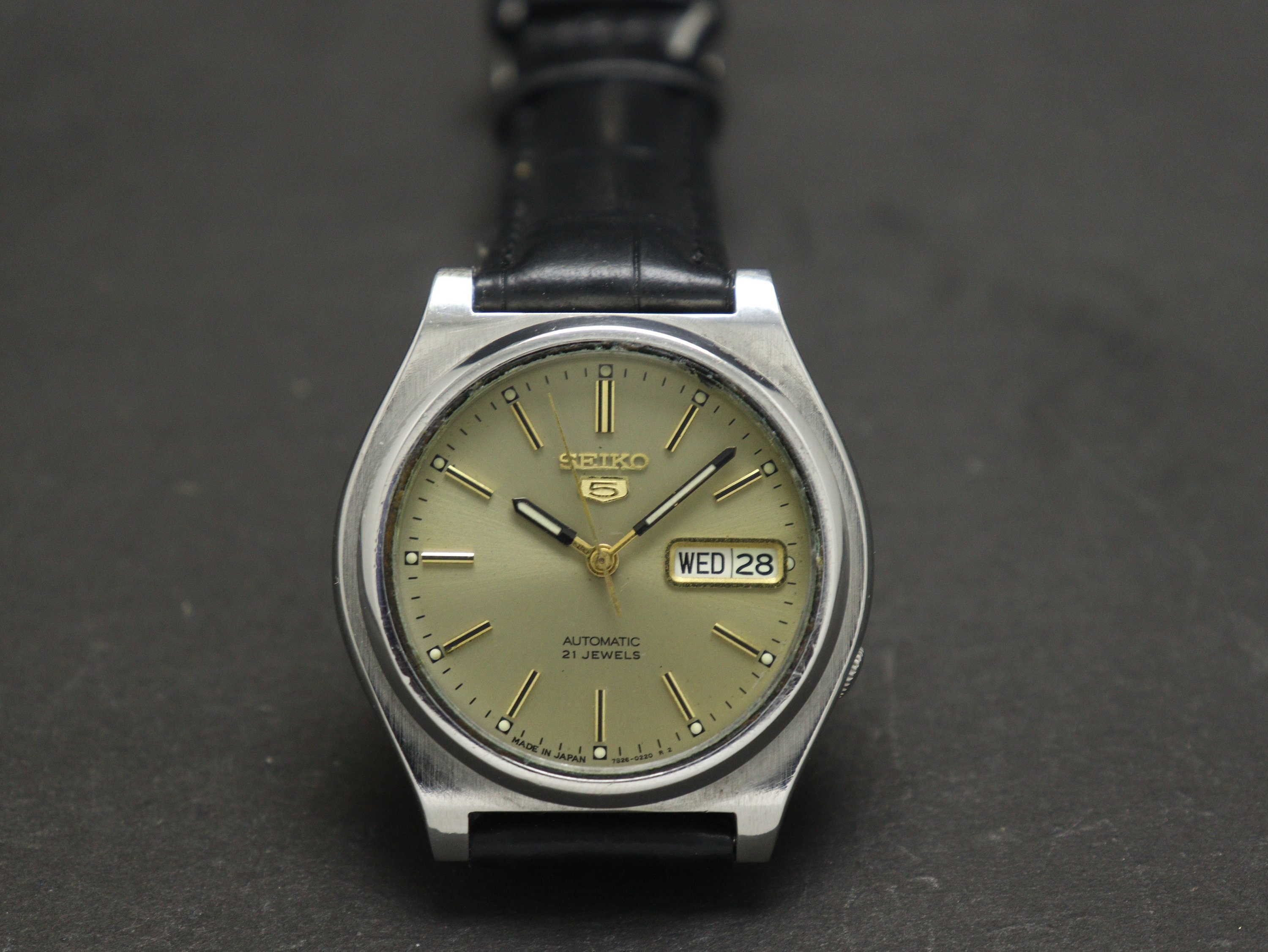 Vintage Seiko 5 Automatic Ref. No. 7s26-3170 Japan Made - Etsy UK
