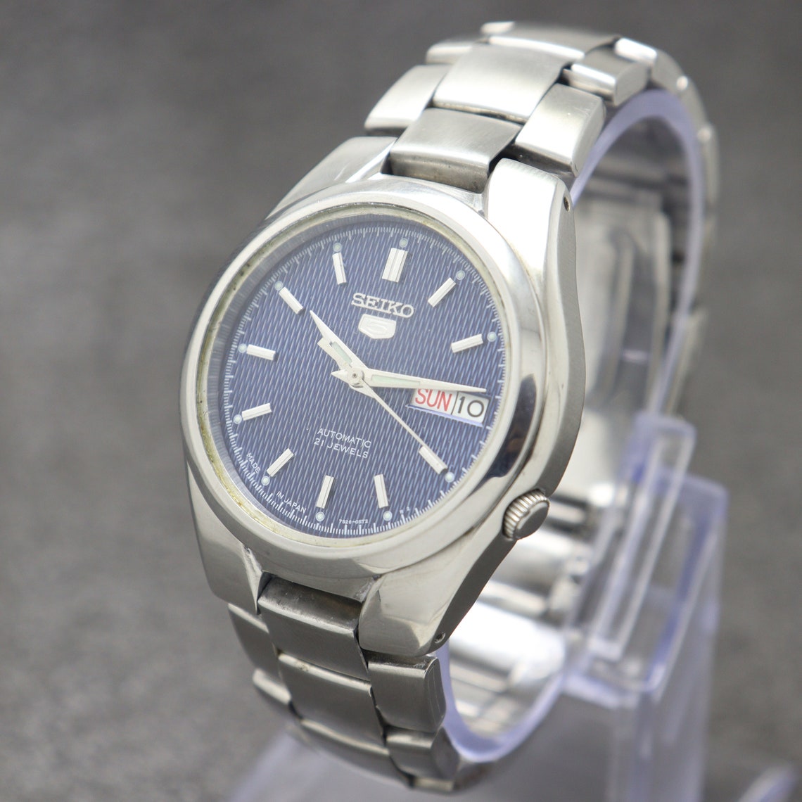 Authentic Seiko 5 SNK603K1 Automatic 7S2602F0 Big Case Japan Etsy
