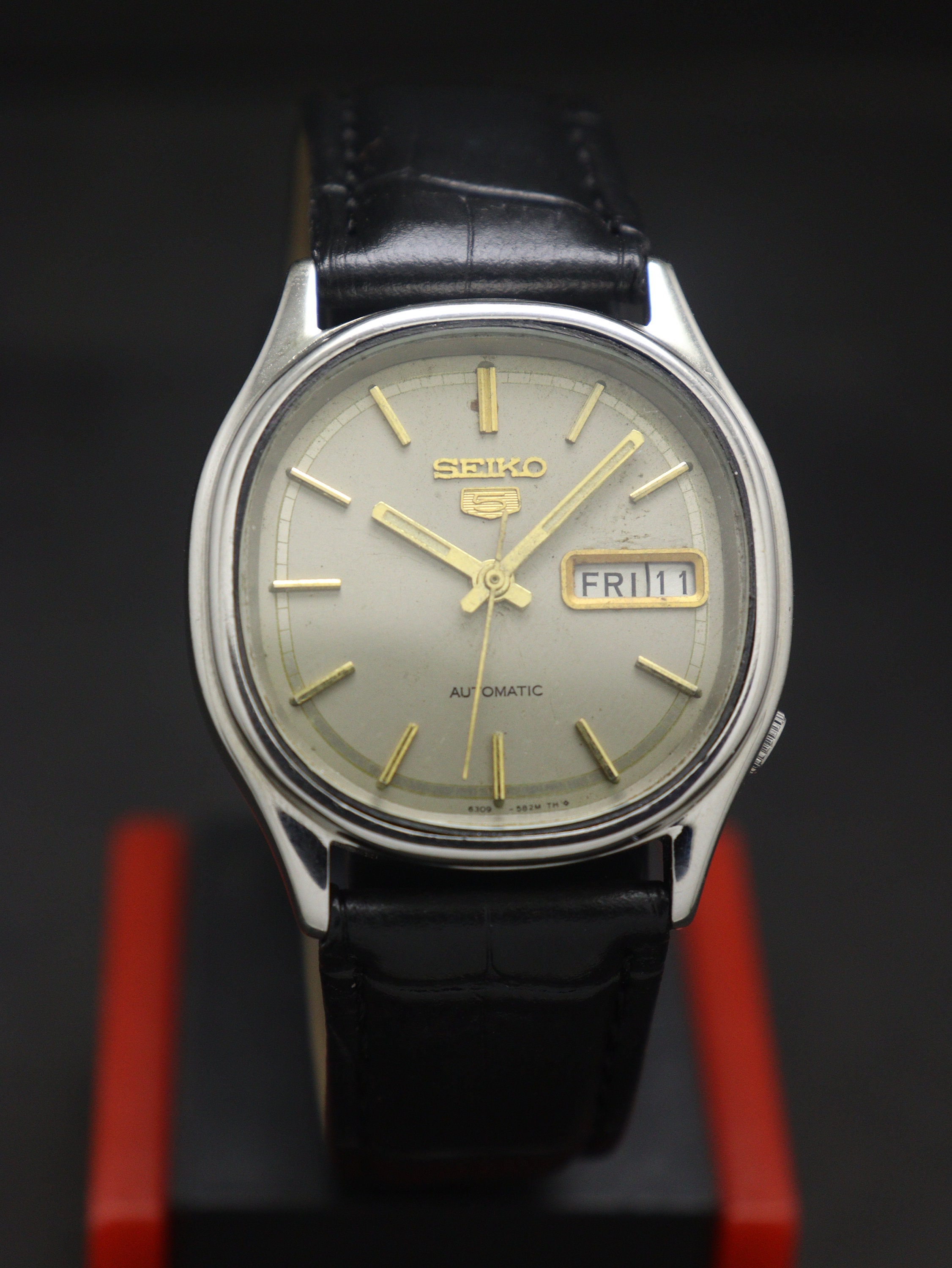 Buy 80's Rare Vintage Seiko 5 Automatic Movement 6309A Japan Online in  India - Etsy