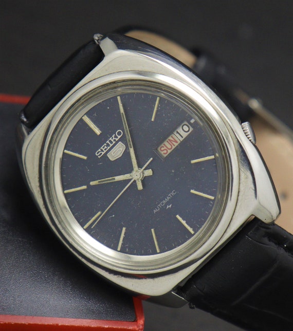 Vintage Seiko 5 Day Date Automatic Movement 7009 Japan Made - Etsy