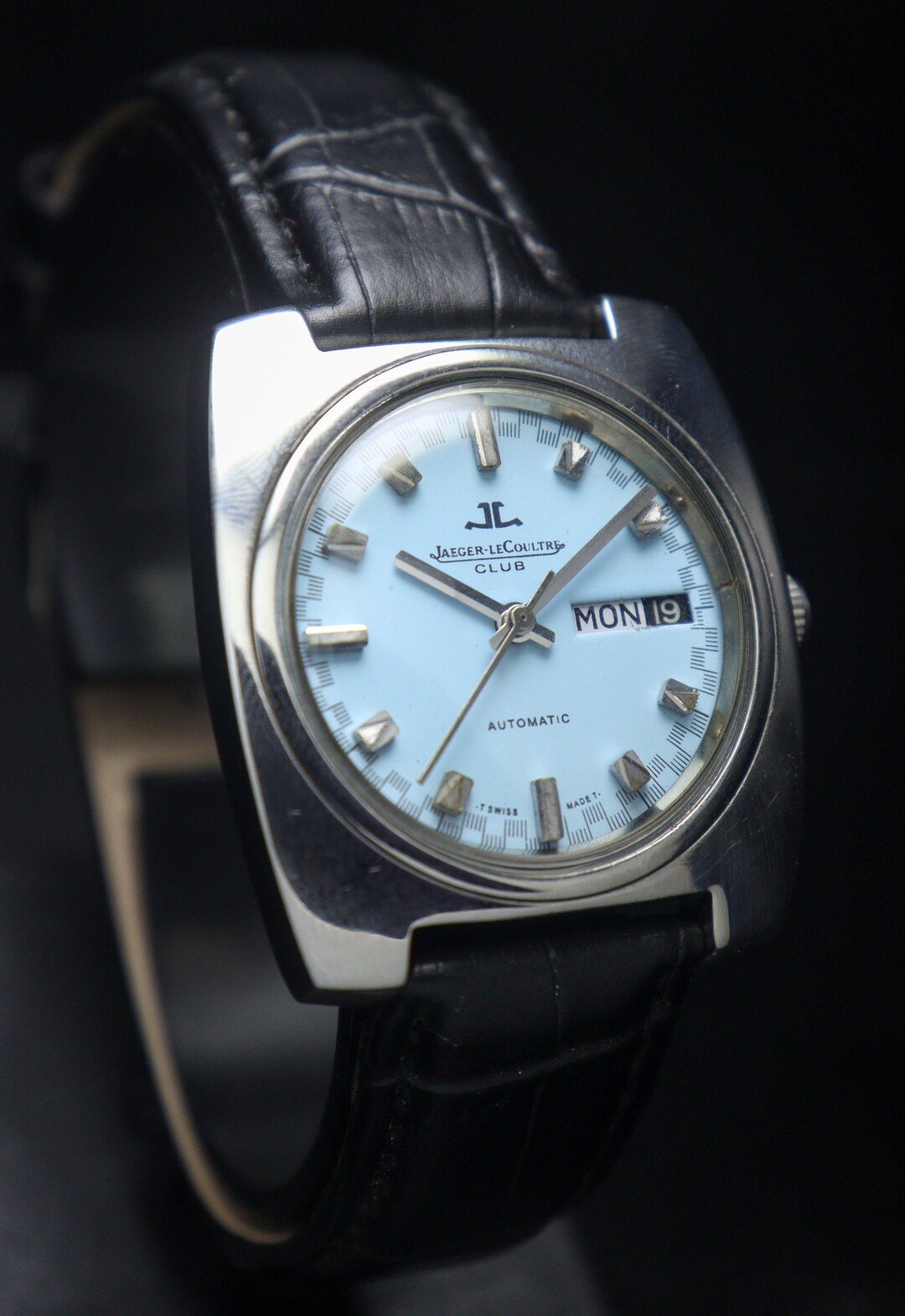 Vintage Jaegerlecoultre Club Automatic Swiss Movement Etsy