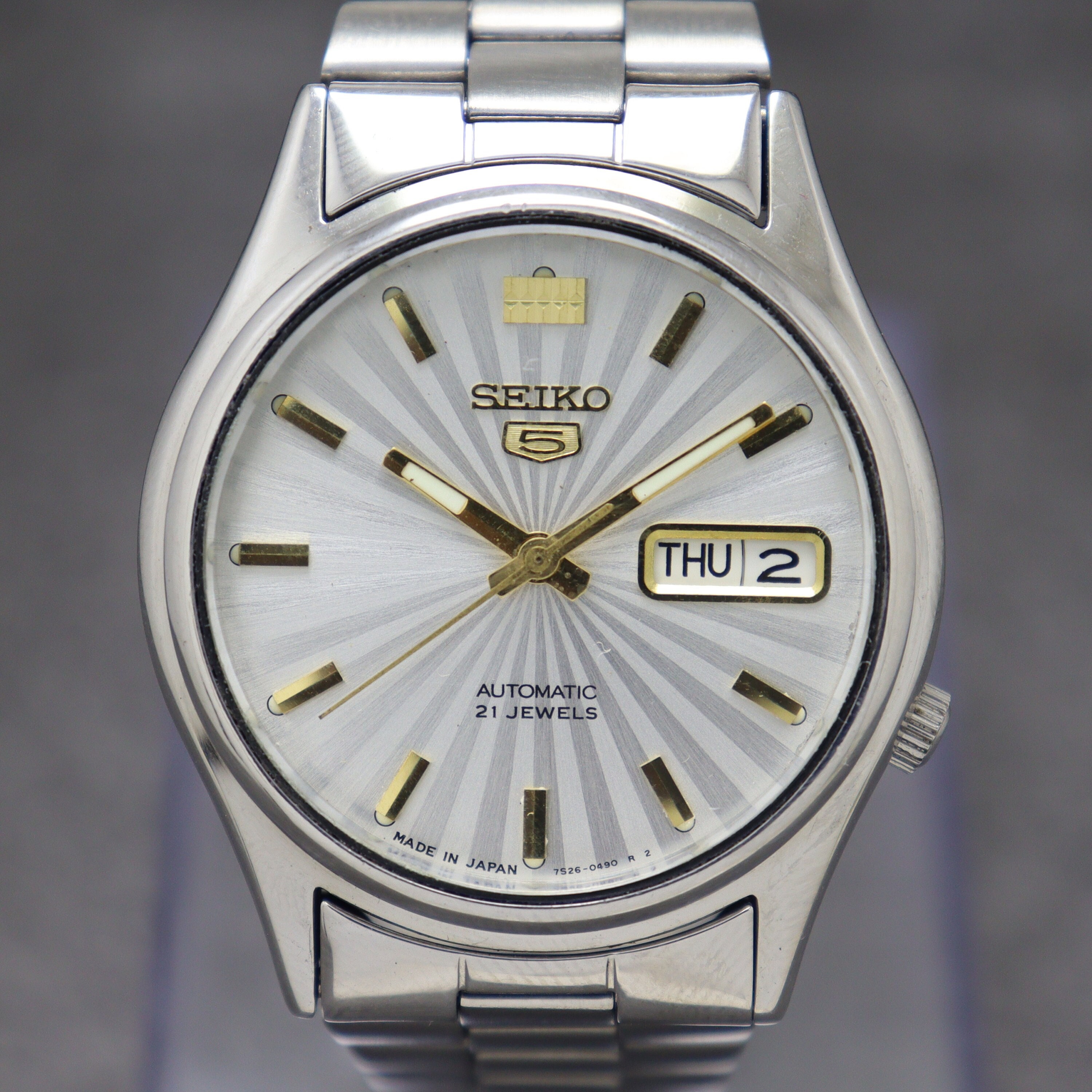 Monografie rand Buurt seiko 5 automatic 7s26 3100 veteraan onderschrift ...