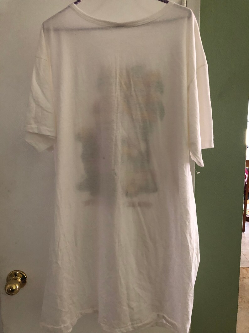 Hugger sleep shirt Vtg 90\u2019s Christmas bears penquin Share the Warmth One Size