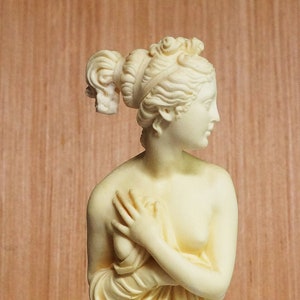 Venus Italica by Antonio Canova in reproduction by A.Santini. Italy.