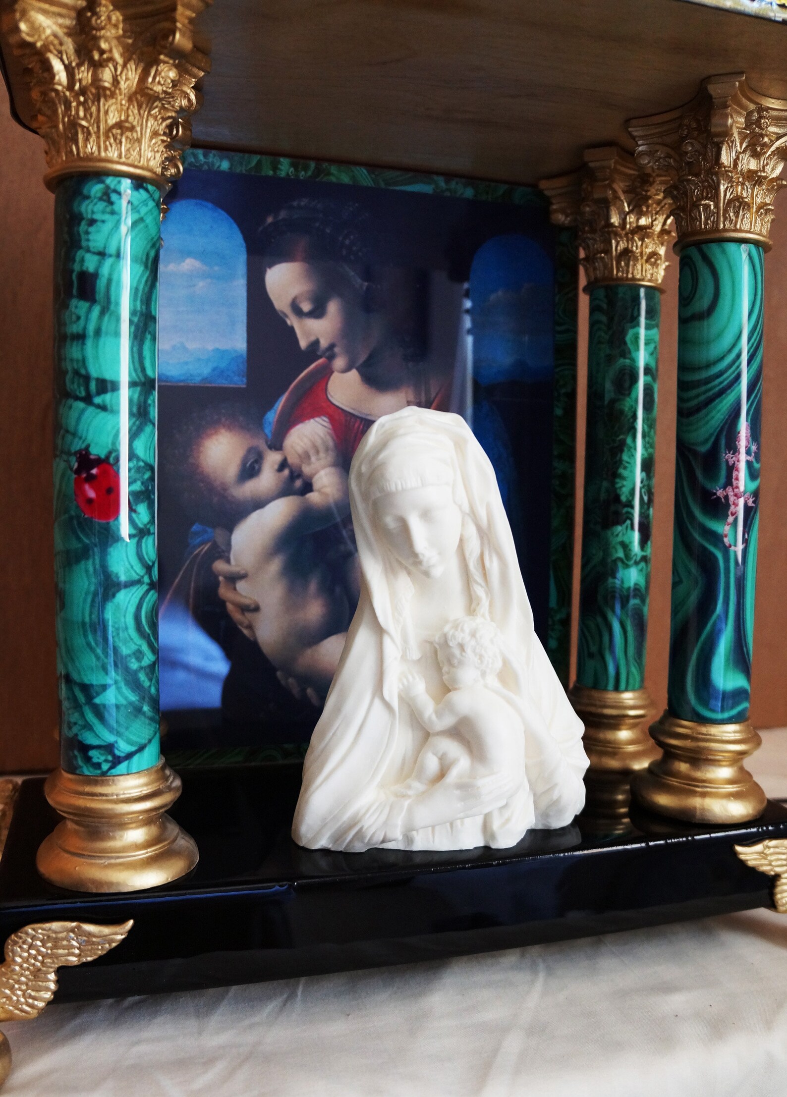 Madonna Litta Art Composition LED Backlit Etsy