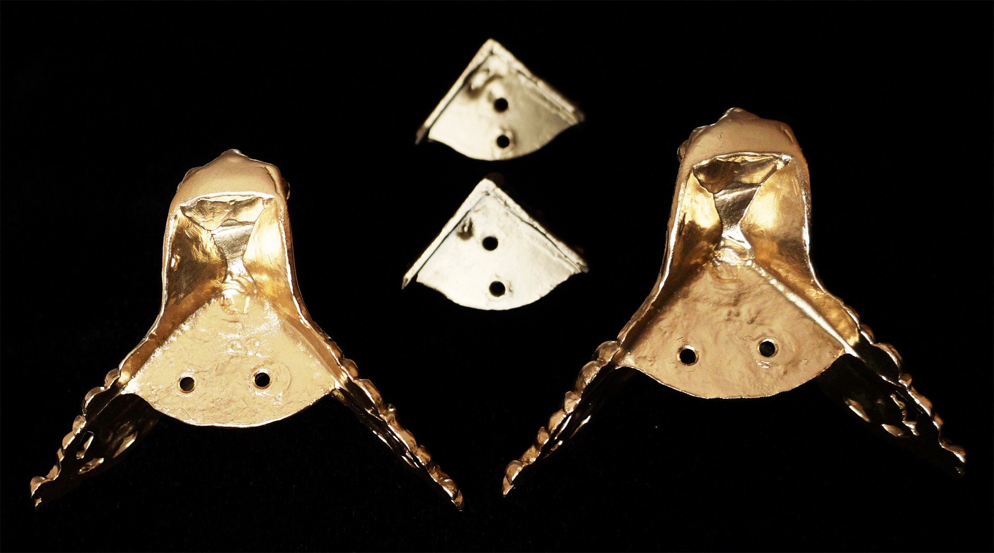 Ansonia Mantle Clock Feet 6.furniture Mounts/decorations Etsy