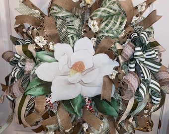 Wreathsbylynn Magnolia Frontdoor Decor