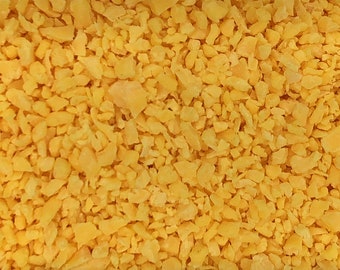 Yellow fake crumbles