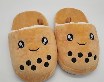 Bubble Tea Slippers