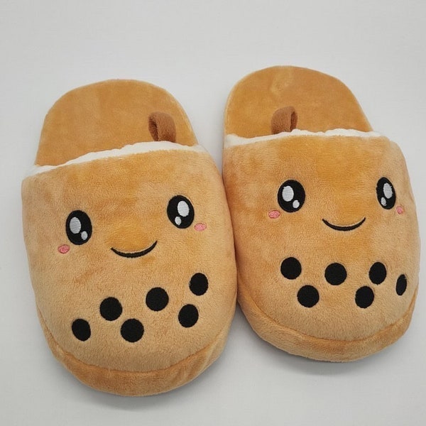 Bubble Tea Slippers