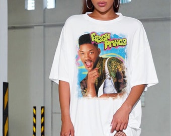 size ML 90s fresh prince style oversized shirts Vintage Funky Unisex Oversized Shirts