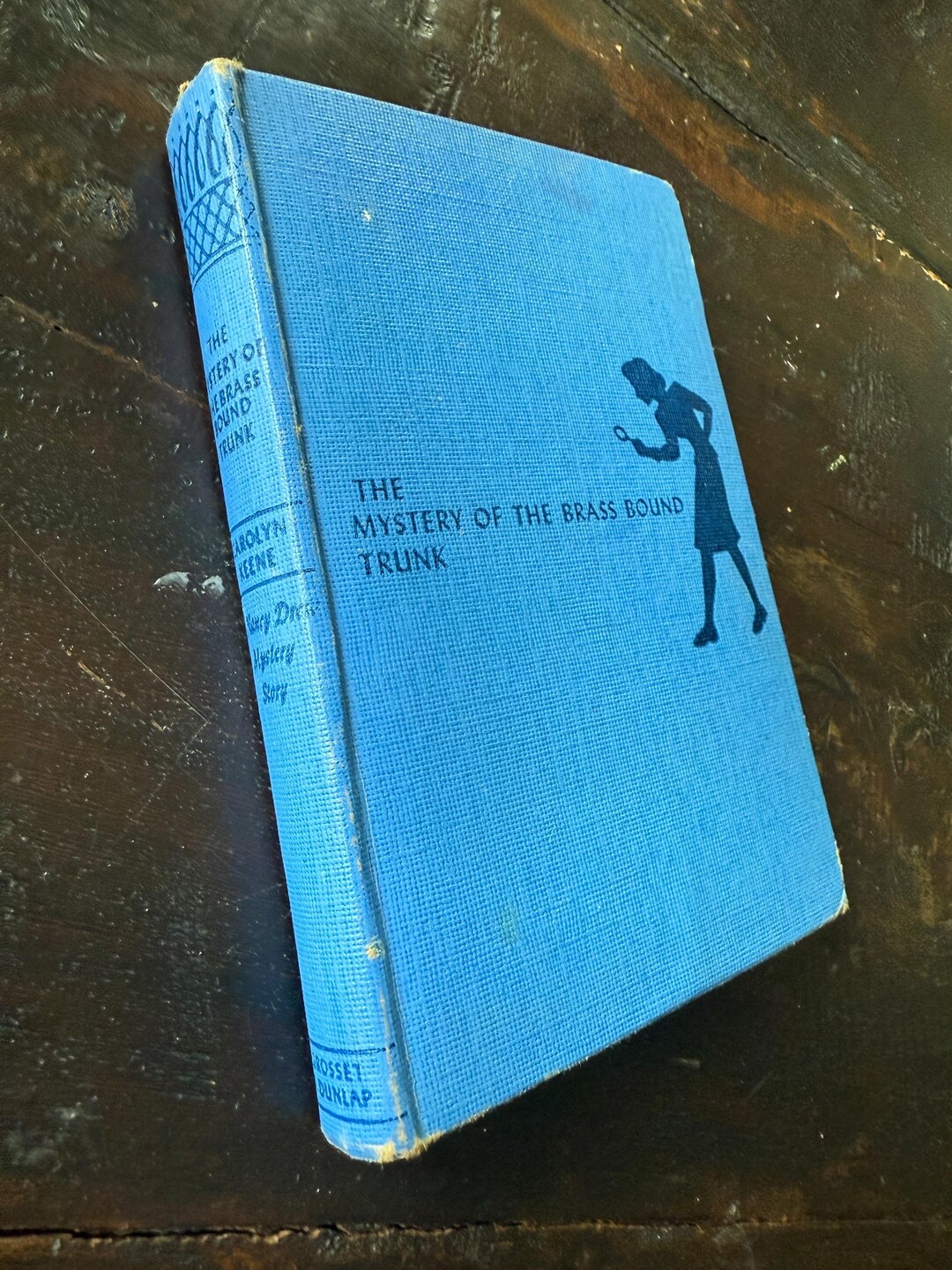 Nancy Drew Mystery Of The Brass-Bound Trunk Book 17 - Hardcover By Carolyn Keene